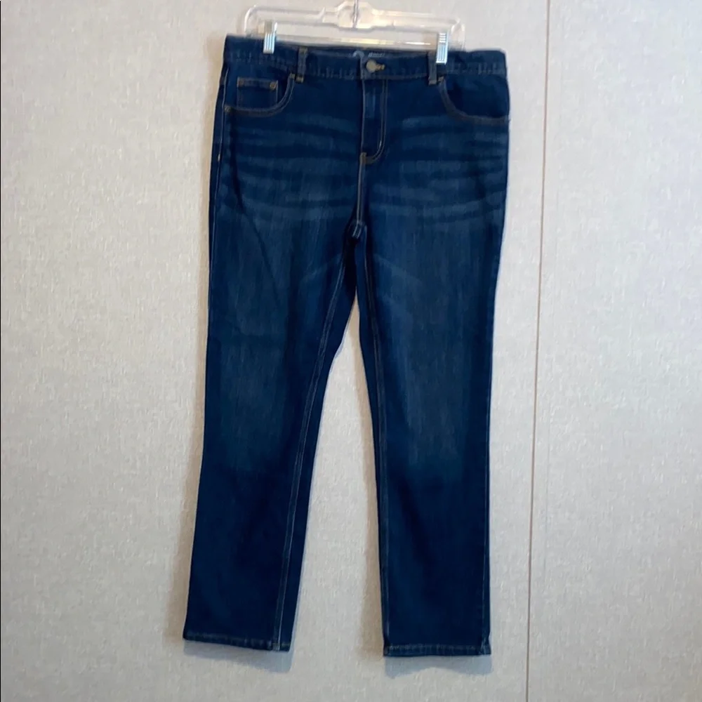 Wonder Nation Boy’s Dark Blue Straight-Leg Jeans